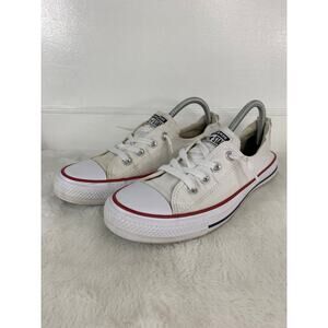 Converse Shoreline Ox Womens Size 10 White Slip On Shoes 537084F